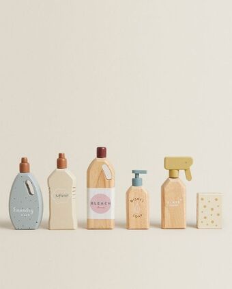 ZARA HOME Brinquedo conjunto de limpeza promoção