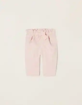 Zippy Calças de moletão em algodão para recém-nascida, rosa promoção