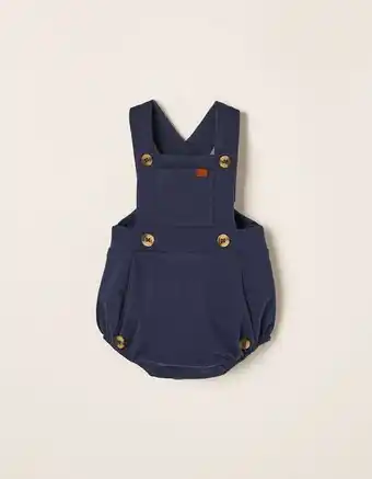 Zippy Macacão de algodão para recém-nascido, azul escuro promoção