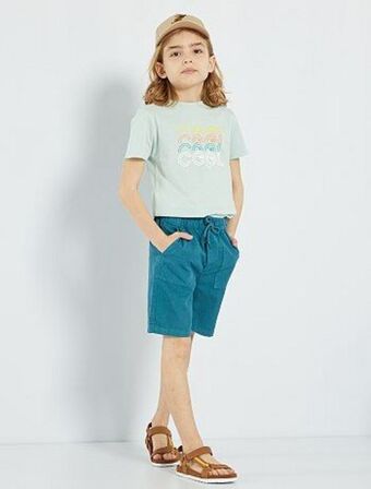 Kiabi Bermudas direitas em nylon promoção