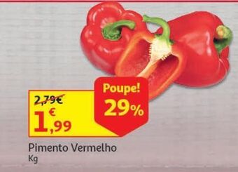 Pimento vermelho:kg
