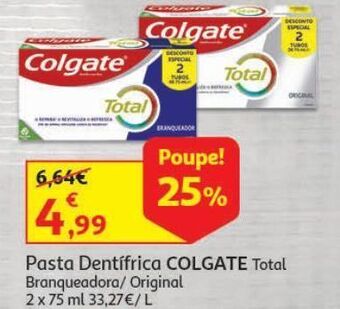 Pasta dentifrica colgate