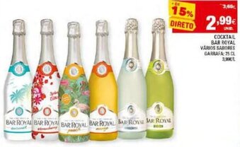 Continente Cocktail Bar Royal 75cl promoção