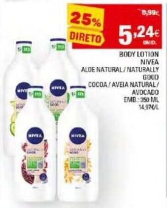 Body Lotion Nivea 350ml