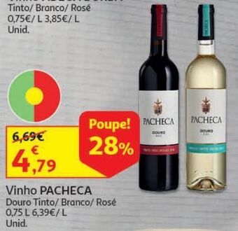 Auchan Vinho branco pacheca promoção