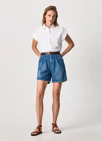 Pepe Jeans Camisa denim jazlyn promoção