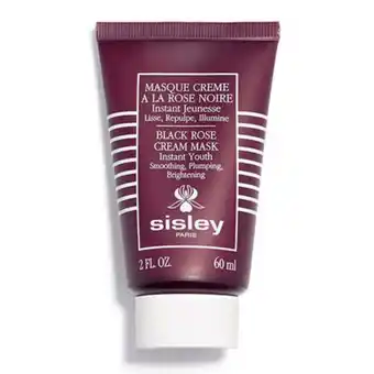Masque creme a la rose noire