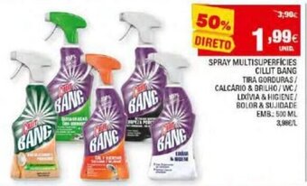 Continente Spray Multisuperficies Cillit Bang 500ml promoção