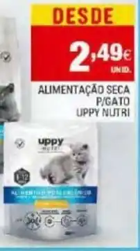 Continente Alimentação Seca P/Gato Uppy Nutri promoção