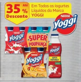 Auchan Iogurte líq. yoggi promoção