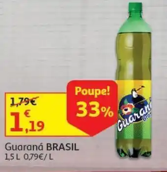 Auchan Guarana brasil:1.5 l promoção