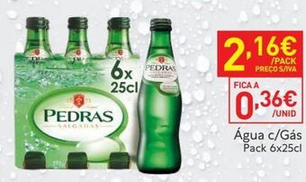Recheio Água com gás pedras salgadas promoção