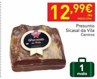 Recheio Presunto sicasal promoção