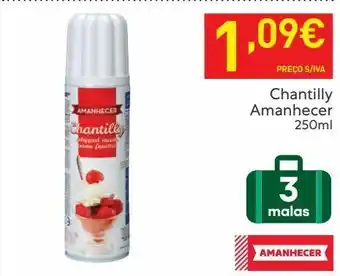Recheio Chantilly amanhecer promoção