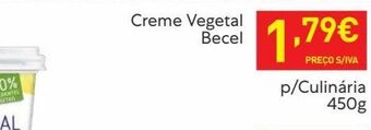 Margarina vegetal becel