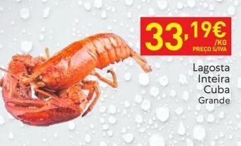 Recheio Lagosta promoção