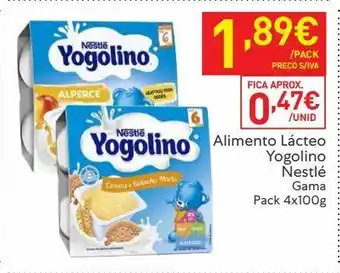 Iogurte infantil yogolino