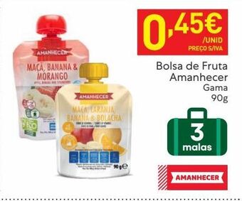 Recheio Polpa de frutas amanhecer promoção