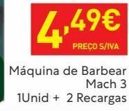 Recheio Barbear gillette promoção