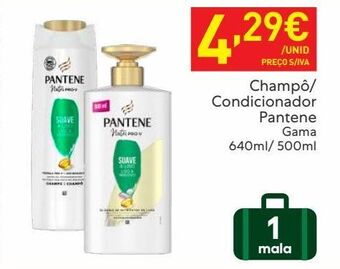 Recheio Produtos para o cabelo pantene promoção