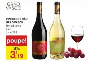 E.Leclerc Vinho DOC Dão Grão Vasco 75cl promoção