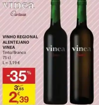 Vinho Regional ALentejano Vinea 75cl