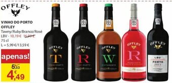 E.Leclerc Vinho do Porto Offley 75cl promoção