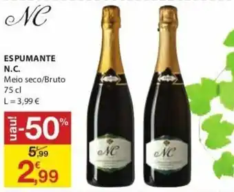 E.Leclerc Espumante N.C. 75cl promoção
