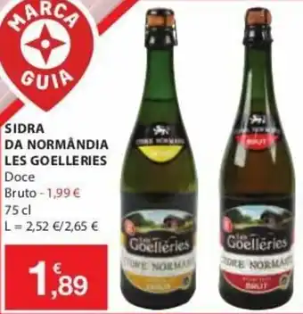 E.Leclerc Sidra da Normândia Les Goelleries 75cl promoção