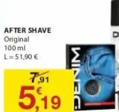 E.Leclerc Denim After Shave 100ml promoção