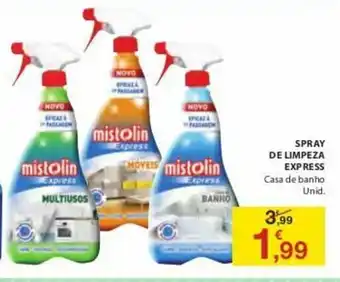 E.Leclerc Spray de Limpeza Express promoção