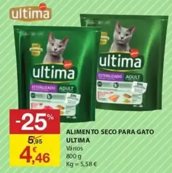 E.Leclerc Alimento Seco para Gato Ultima 800g promoção