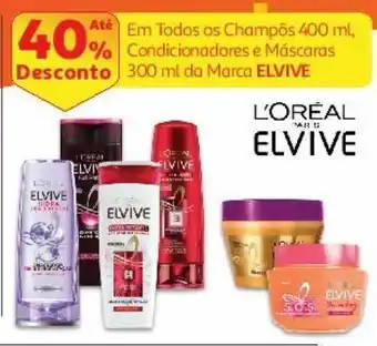 Auchan Máscara elvive promoção