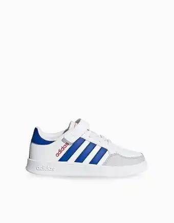 Zippy Sapatilhas criança 'adidas breaknet', branco/vermelho/azul promoção