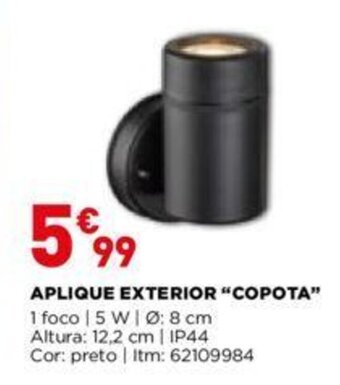 Bricomarché Aplique Exterior "Copota" promoção