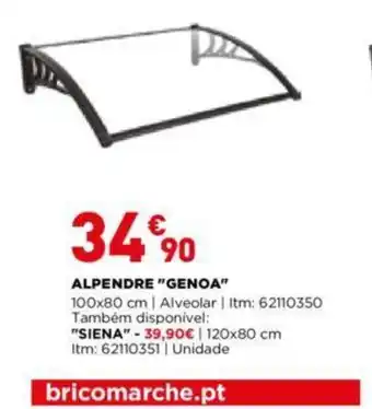 Bricomarché Alpendre "Genoa" promoção