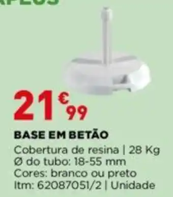Base em Batão 28kg 18-55mm