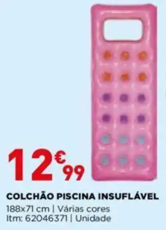 Bricomarché Colchão Piscina Insuflável promoção