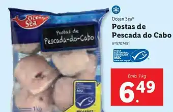 Lidl Postas de Pescada do Cabo 1kg promoção
