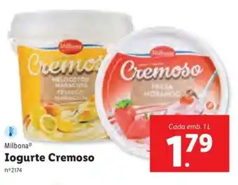 Lidl Iogurte Cremoso 1L promoção