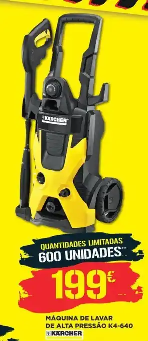 Bricomarché Máquina de Lavar de Alta Pressão K4-640 promoção