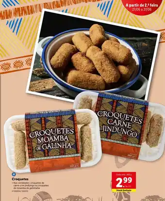Lidl Croquetes 360g promoção