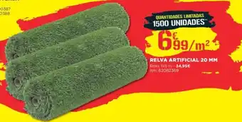 Bricomarché Relva Artificial 20mm promoção