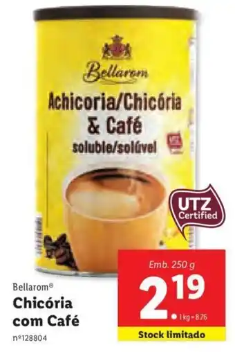 Lidl Chicória com Café 250g promoção