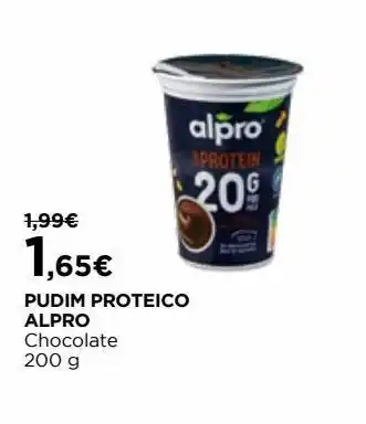 El Corte Inglés Pudim alpro promoção