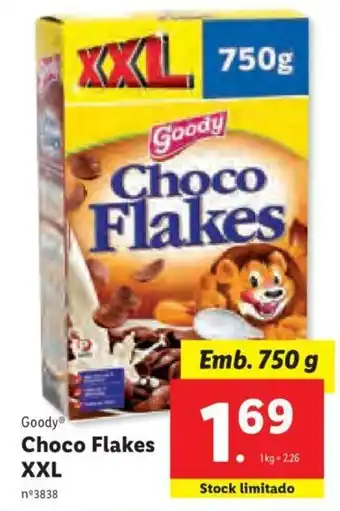 Lidl Choco Flakes XXL 750g promoção