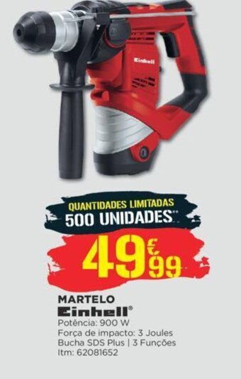 Bricomarché Martelo Einhell 900W promoção