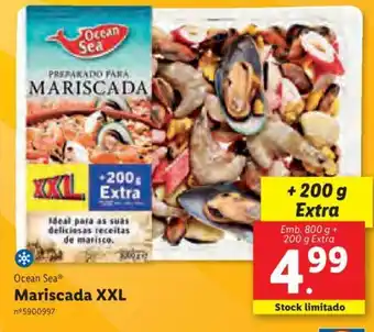 Lidl Mariscada XXL +200g Extra promoção