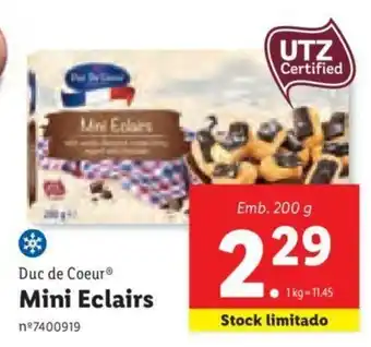 Lidl Mini Eclairs 200g promoção
