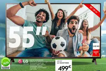 Conforama LG LED 55" TV promoção